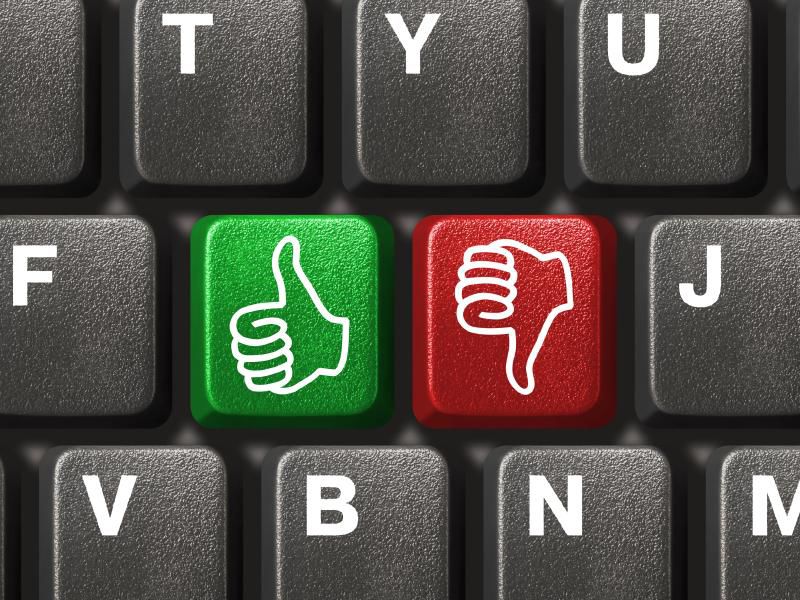 Online poll results